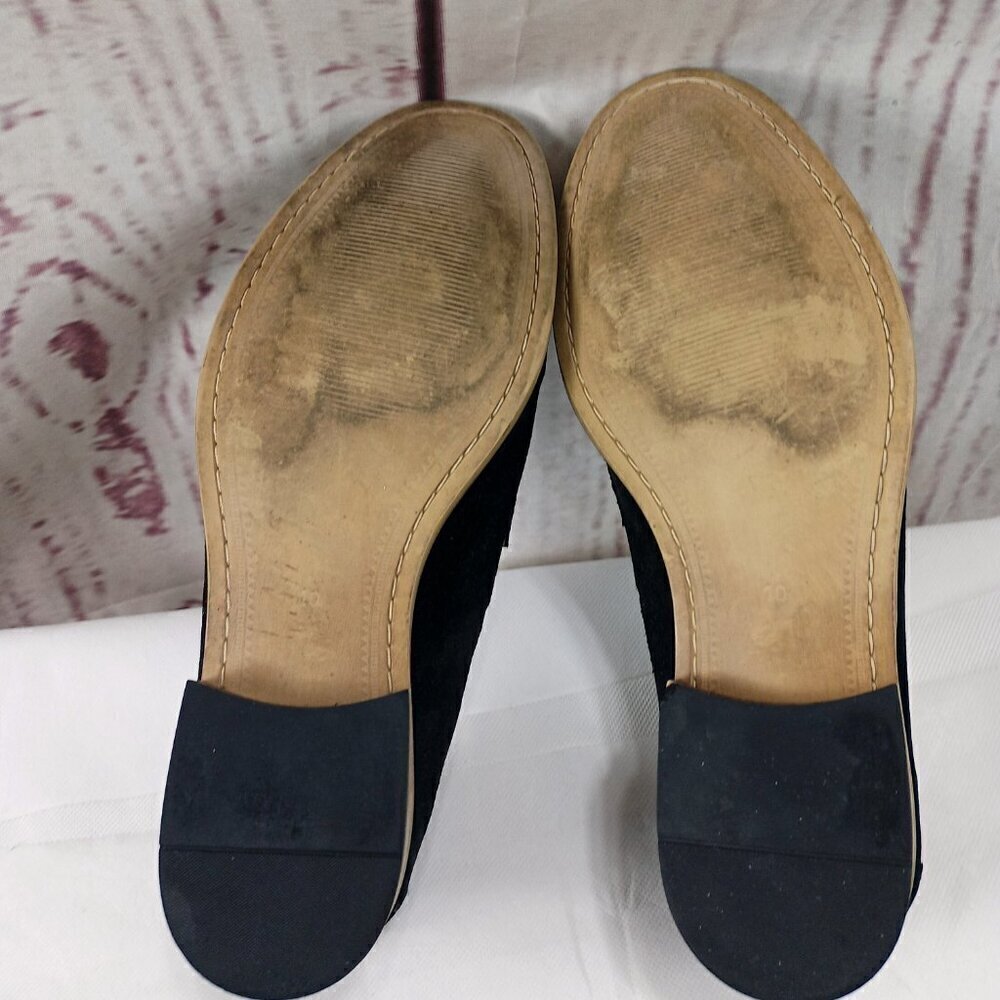 Giorgio Brutini 249371 Mens Black Suede Slip-On Dress Casual Shoes Size 10M - Picture 14 of 15